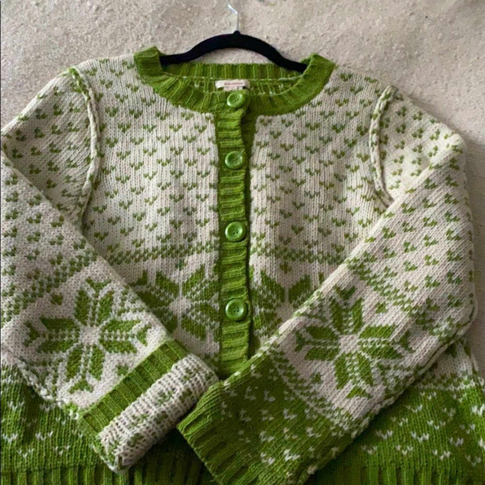 Brand new Sundance catalog sweater
